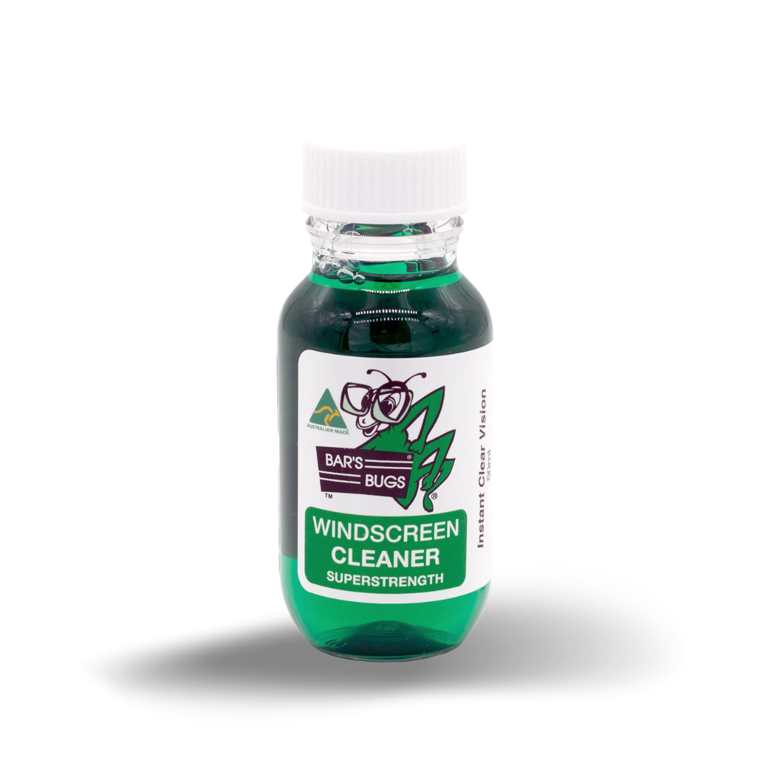 Bar's Bugs Windscreen Cleaner 50ml Best Wiper Fluid