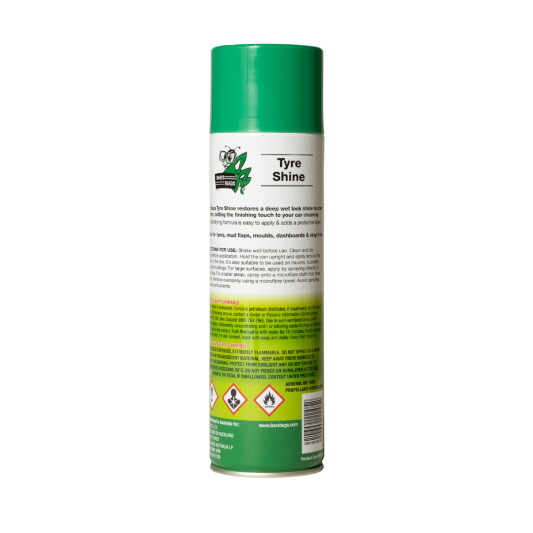 Tyre Shine Aerosol 350g back